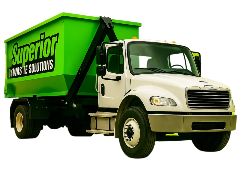 Superior Waste Solutions Garbage Box Rental McHenry DuPage Cook Lake County