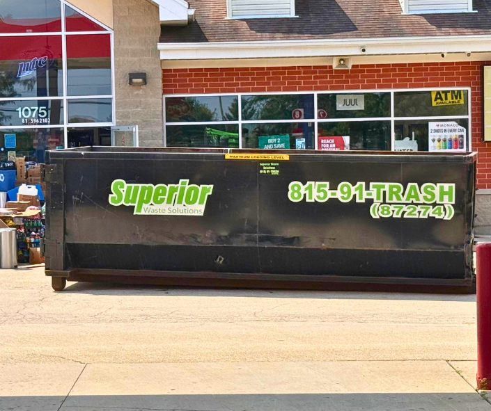 Garbage Box Rental Commercial Property Libertyville Superior Waste Solutions Garbage Box Rental McHenry DuPage Cook Lake County