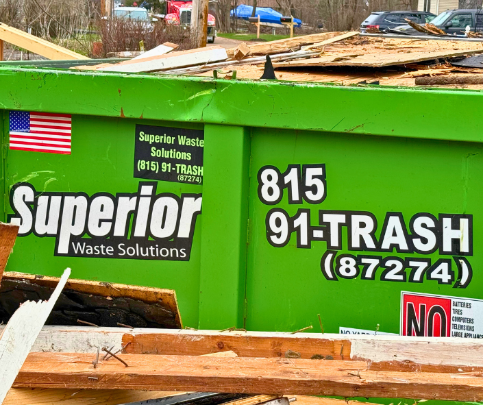 Garbage Box Rental Libertyville Contractor Trash Superior Waste Solutions Garbage Box Rental McHenry DuPage Cook Lake County