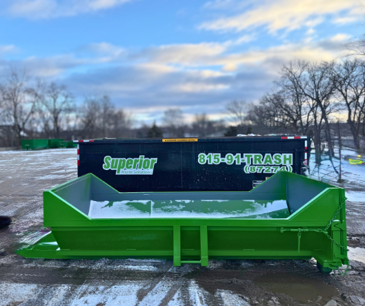Superior Waste Solutions Garbage Box Rental McHenry DuPage Cook Lake County